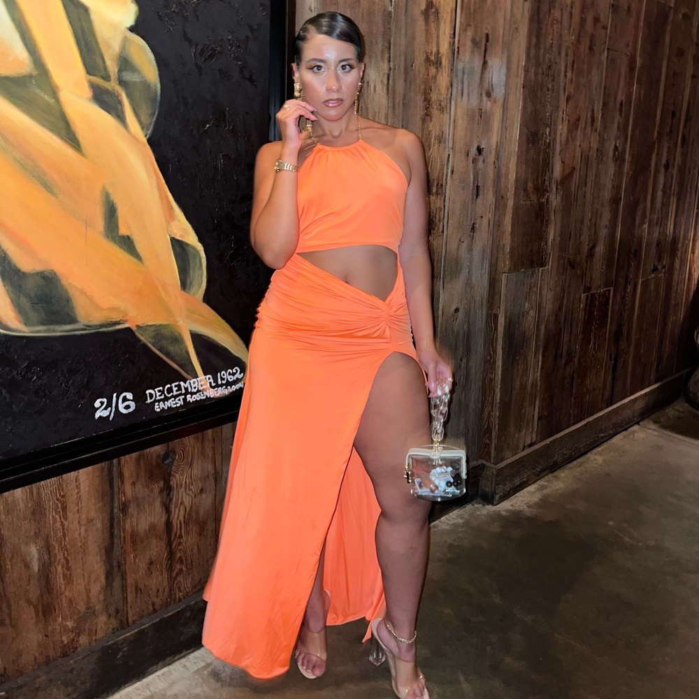 Orange Dress